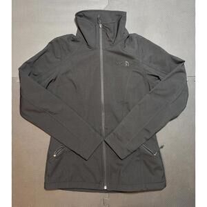Women's The North Face Apex Bionic 2 Soft shell Full Zip Black Jacket Size Small